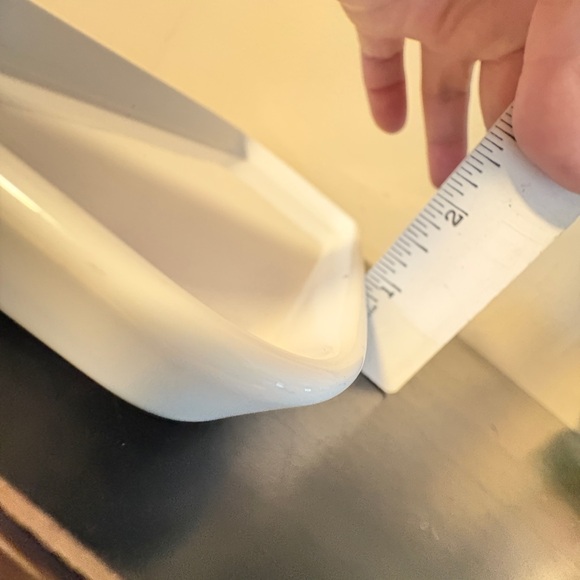 Grove Collaborative stoneware shallow dish. Various uses. Rectangular - Picture 8 of 8